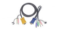 Iogear Micro-Lite? Bonded All-in-One PS/2 KVM Cable 10ft (G2L5303P)